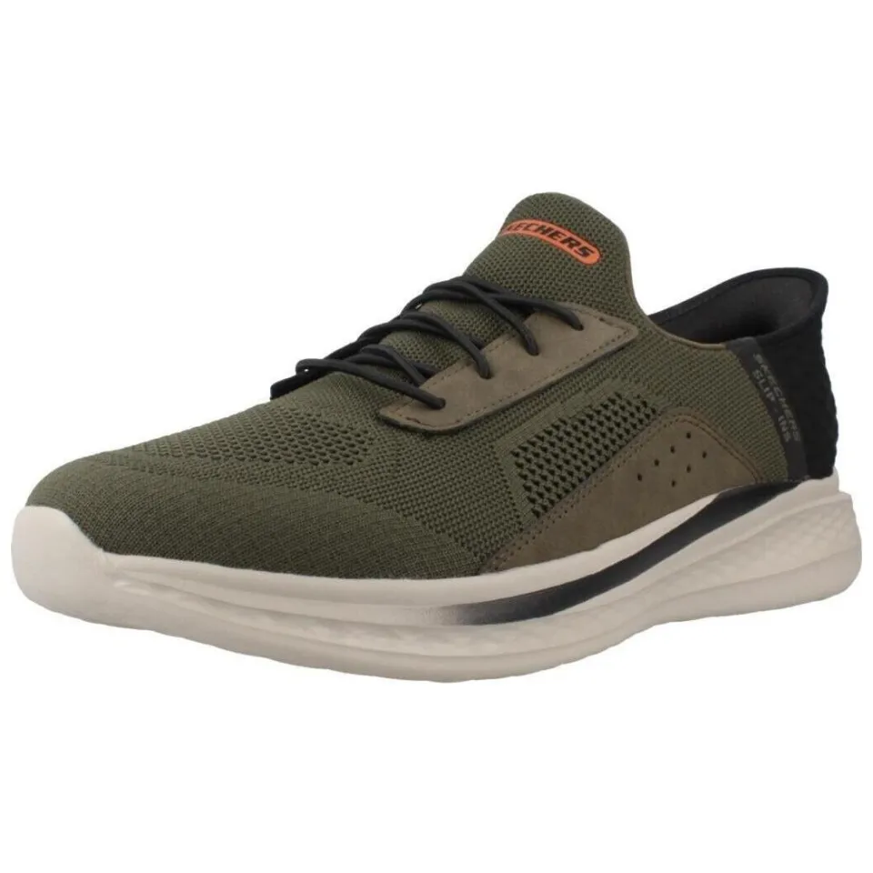 Skechers Slip-ins Slade Cohen instappers groen, foto 3