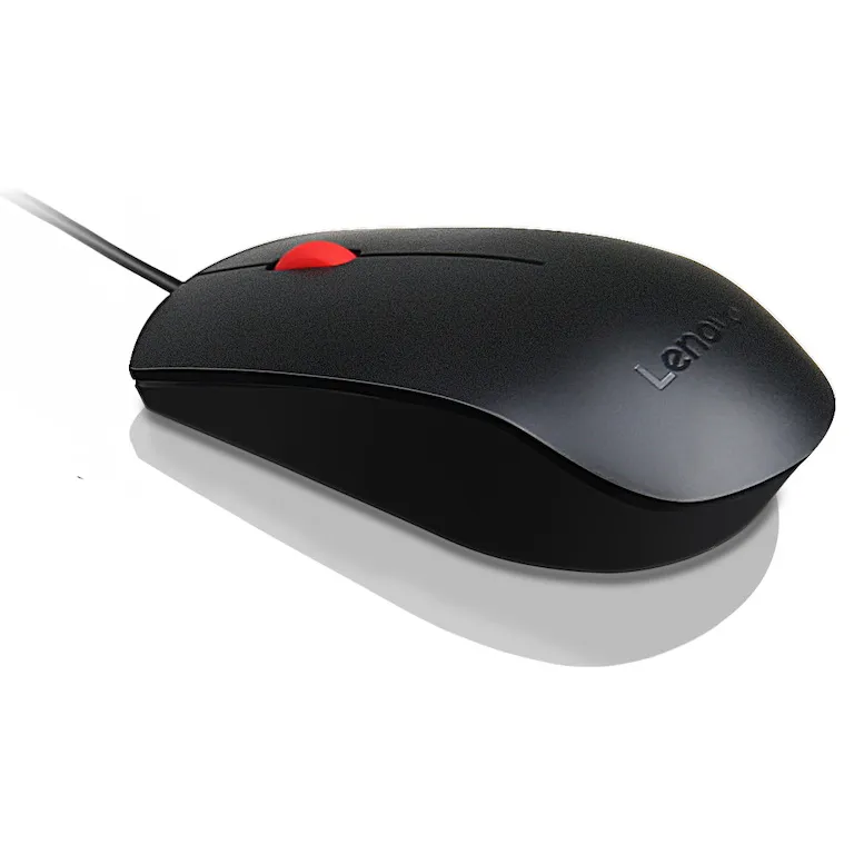 Lenovo Essential USB-muis zwart, foto 3
