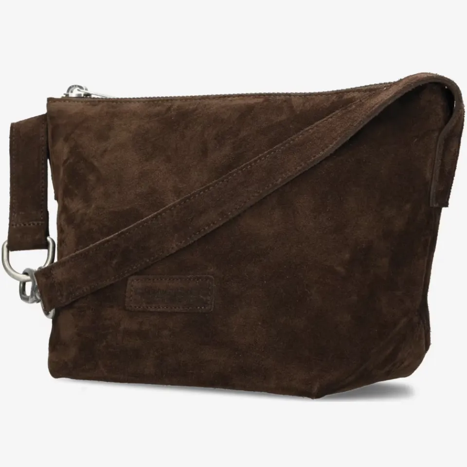 Shabbies Amsterdam Esra crossbodytas donkerbruin, foto 3