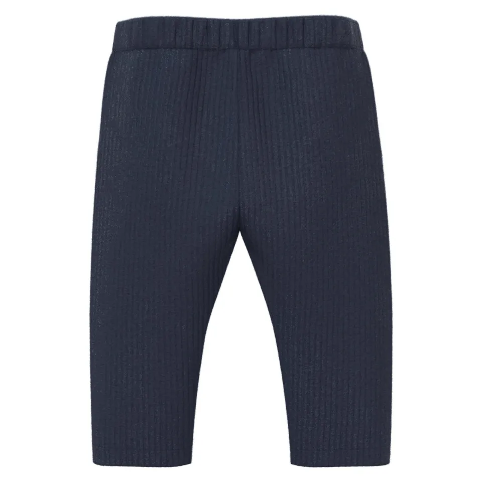 s.Oliver katoenen babybroek marineblauw, foto 2