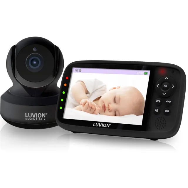 Luvion Essential 2 Black babyfoon met camera, foto 2