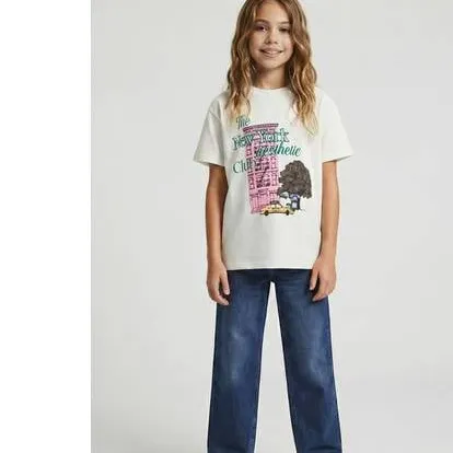 Cars straight leg jeans medium blue denim, foto 2