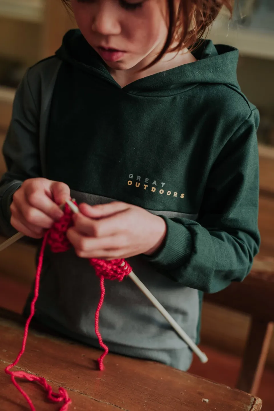 Koko Noko rechtvallende hoodie - groen, foto 5