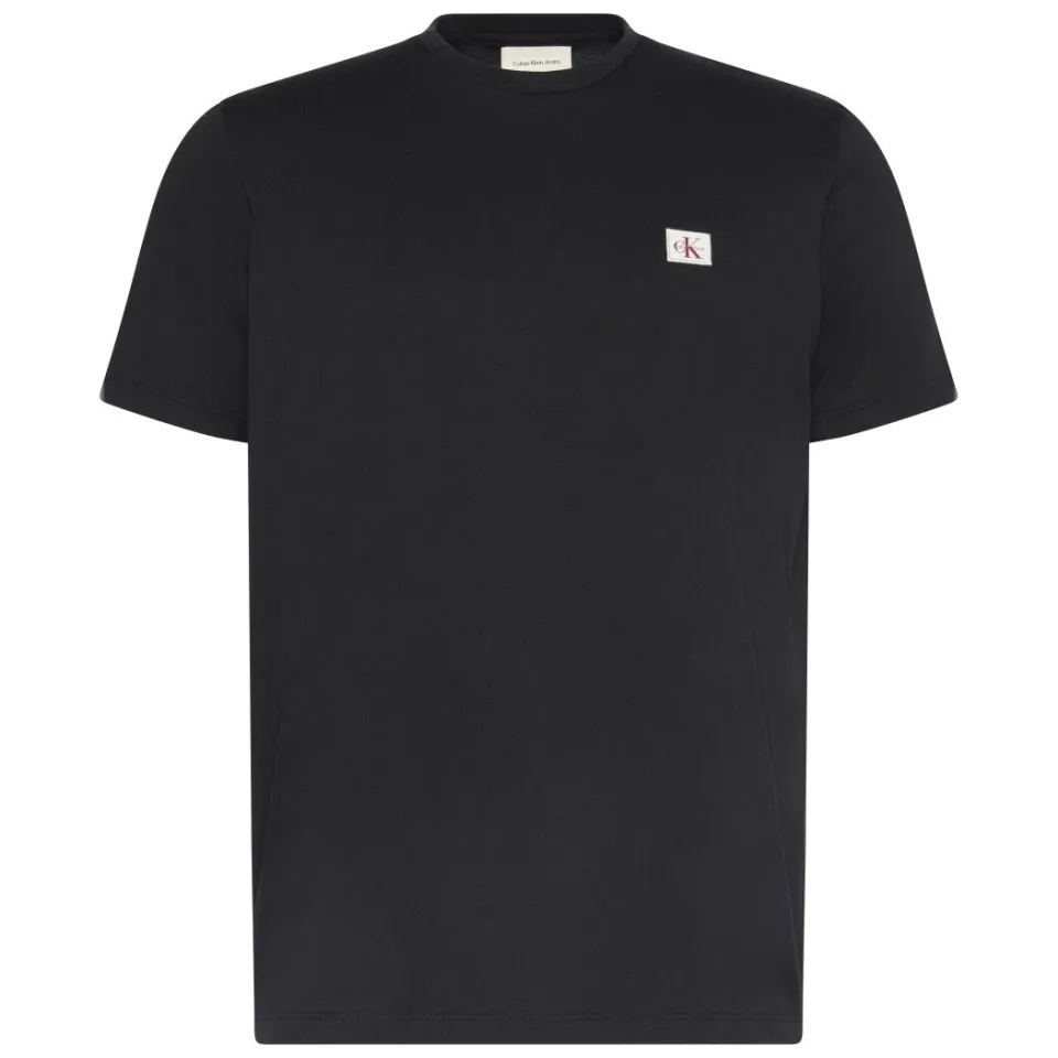 Calvin Klein JEANS regular T-shirt BADGE 30S zwart, foto 2