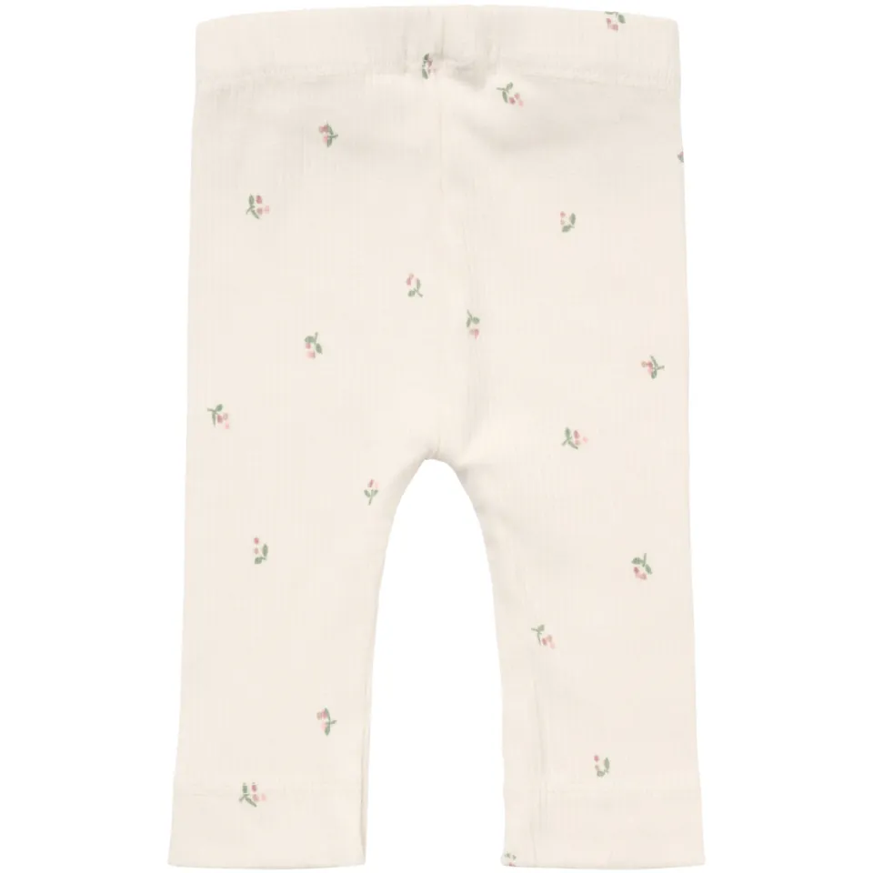 Noppies baby gebloemde legging ecru, foto 3