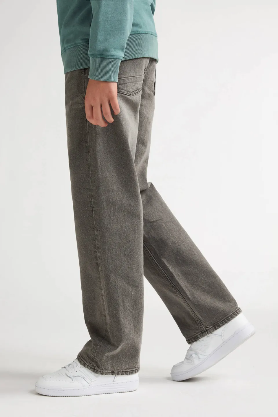 Petrol Industries loose fit jeans grey denim, foto 4