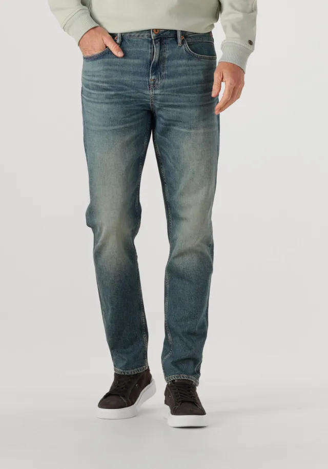 Cast Iron Heren Jeans Valver Regular - Blauw DURABLE VINTAGE WASH