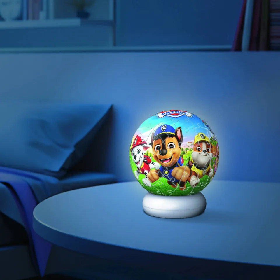 Ravensburger 3D Puzzle NightLight Paw Patrol - 72 stukjes, foto 3