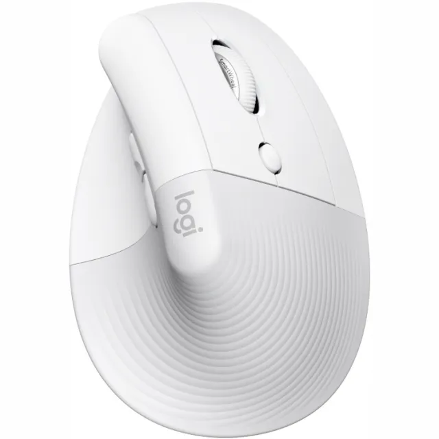 Logitech Lift verticale ergonomische muis voor Mac wit