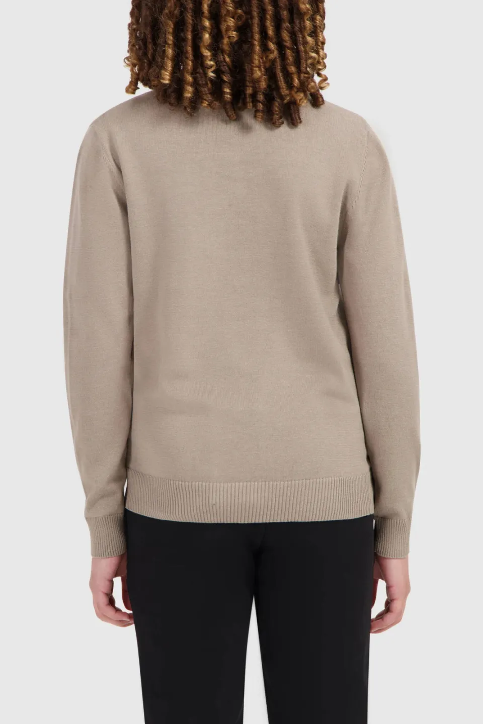 Ballin trui beige fijn gebreid, foto 5