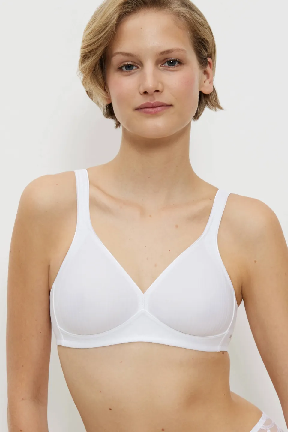Triumph Modern Soft + Cotton N bh zonder beugel wit, foto 6