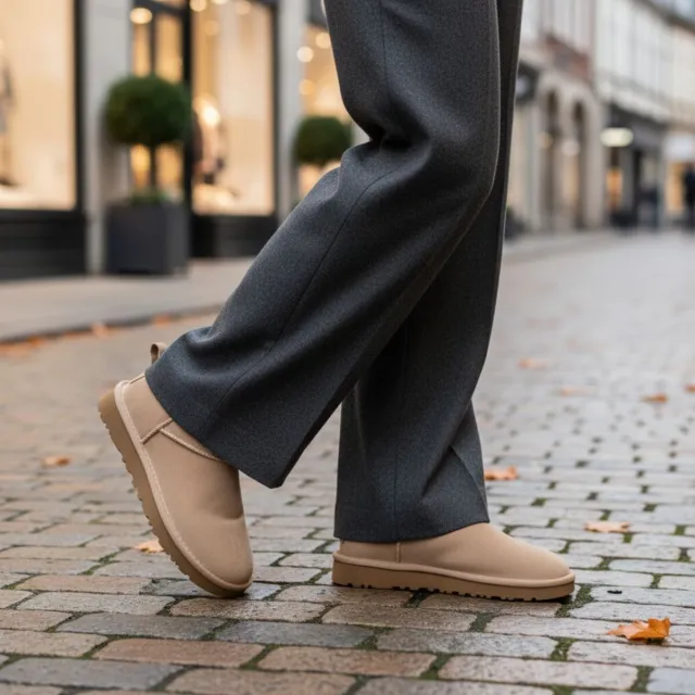 Ugg Classic Micro laarzen beige, foto 6
