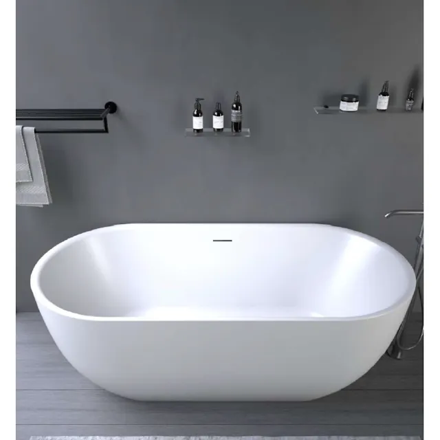 Ideavit Thalia vrijstaand ligbad mat wit