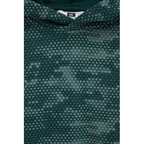 WE Fashion hoodie met print - groen, foto 6