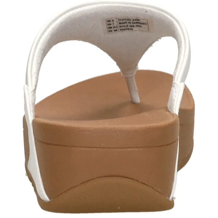 FitFlop Lulu Leather Toepost wit, foto 4