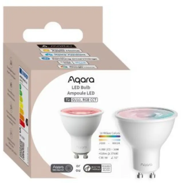 Aqara LED Bulb T2 (RGB CCT, GU10) led-lamp Wit