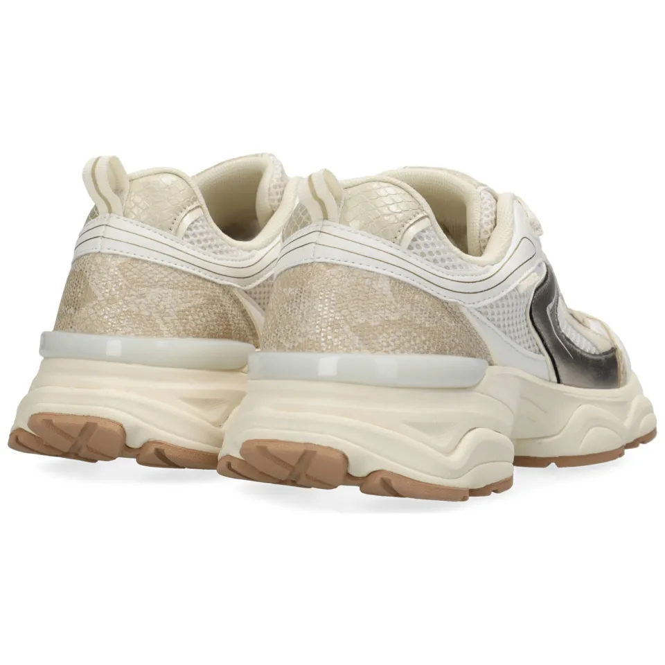 Mexx Norah Komo chunky sneakers wit/zilver, foto 7
