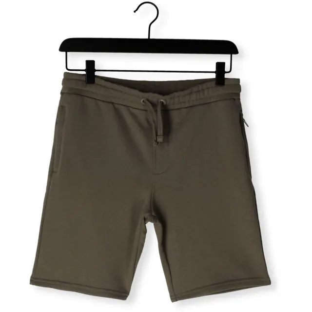 Lyle & Scott sweatshort khaki groen