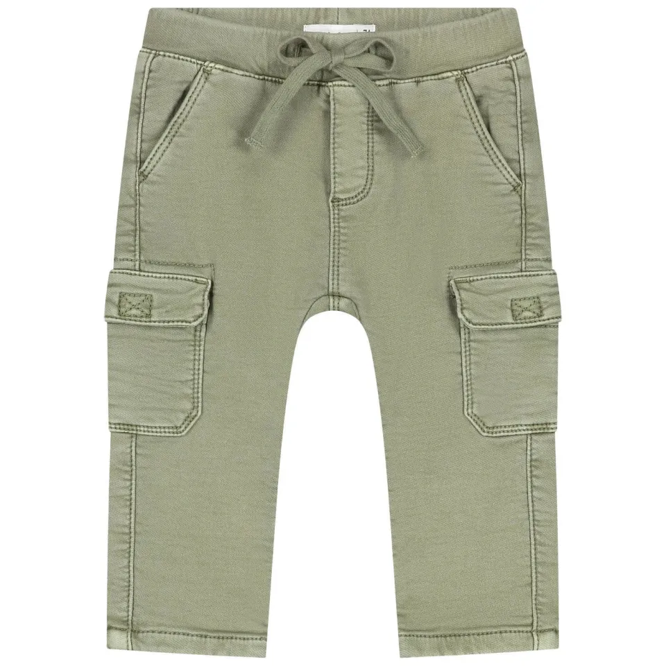 Babyface tapered cargobroek groen