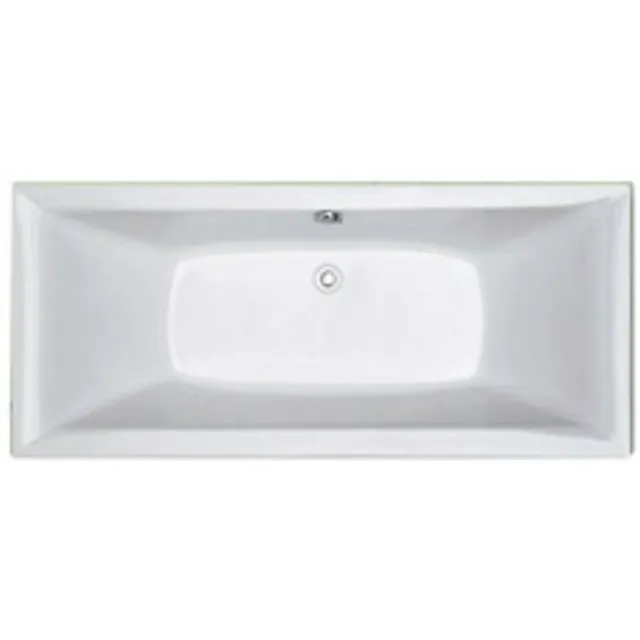 Plieger Corfu duo ligbad acryl extra diep wit