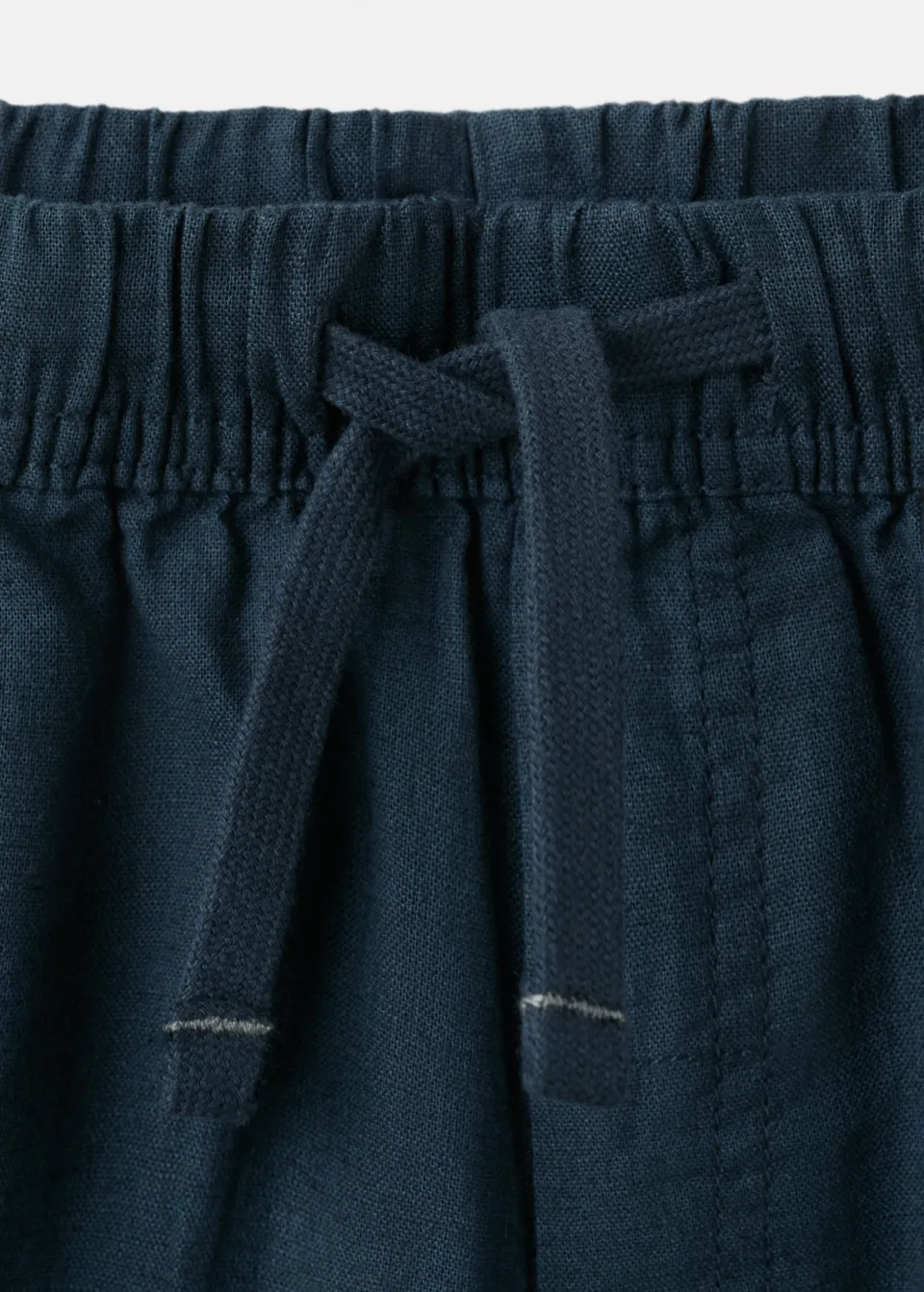 Mango casual korte broek donkerblauw, foto 7