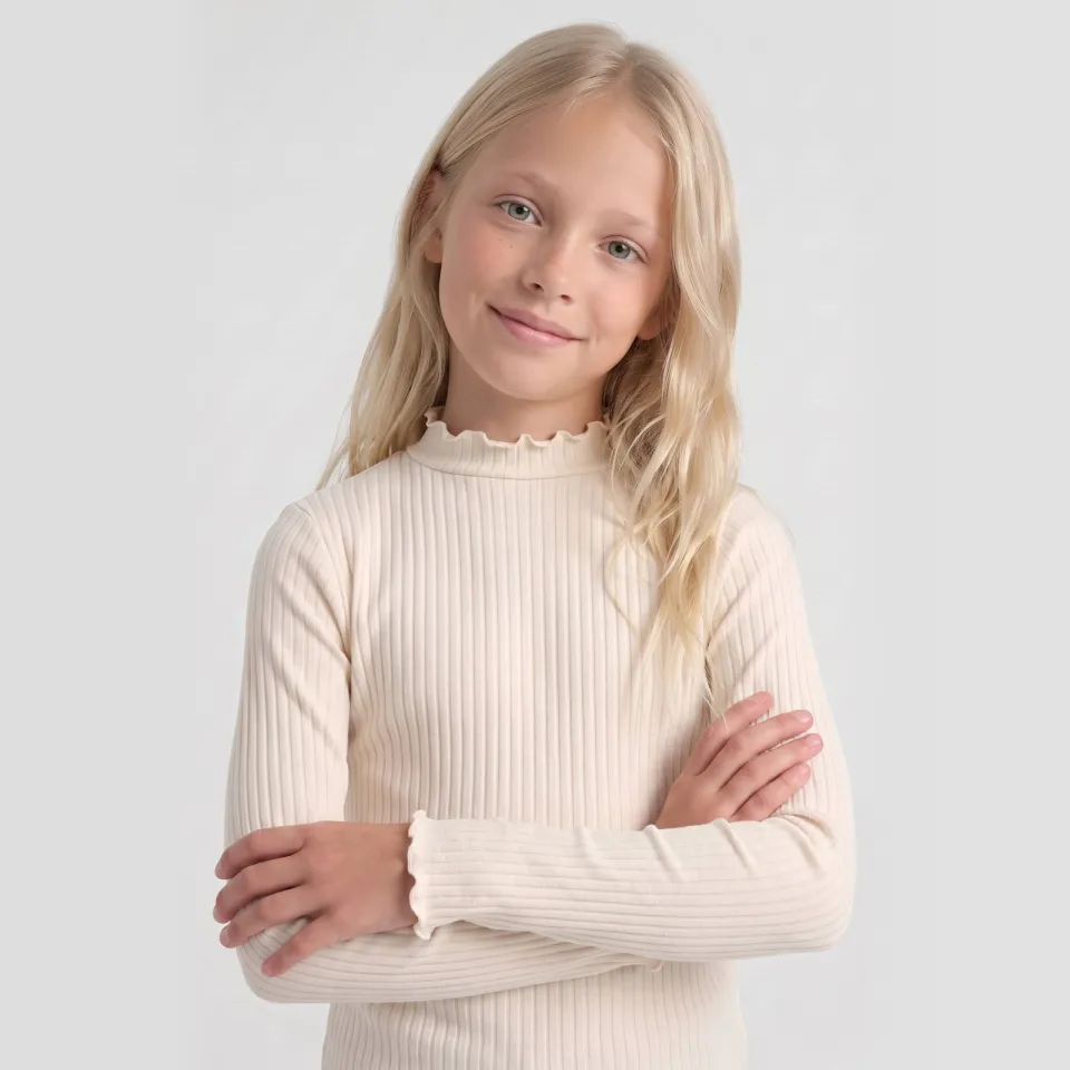 KIDS ONLY GIRL longsleeve - ecru, foto 5