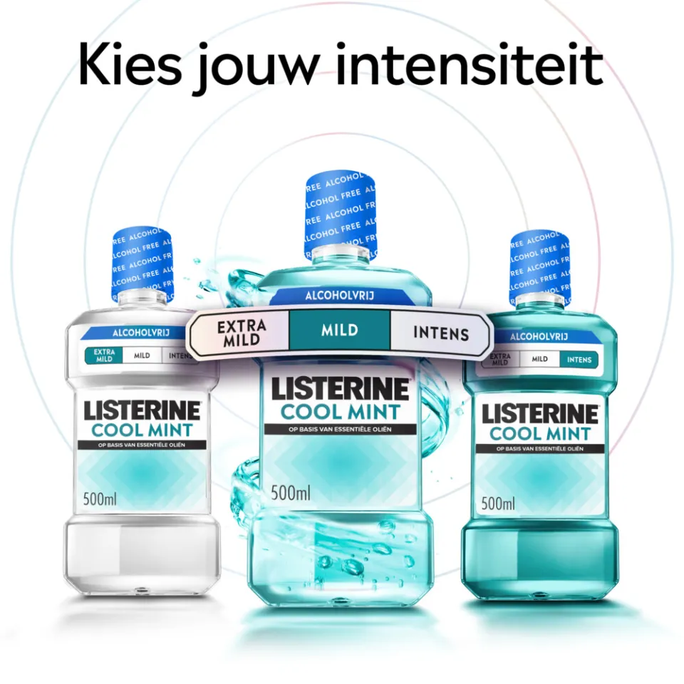 Listerine Cool Mint Intense mondspoeling, foto 2