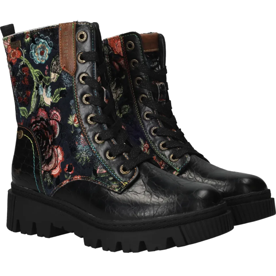 Mustang Pya veterboot zwart, foto 2