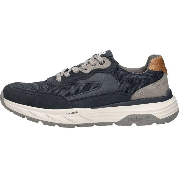 Rieker H-leest lage sneakers blauw, foto 2