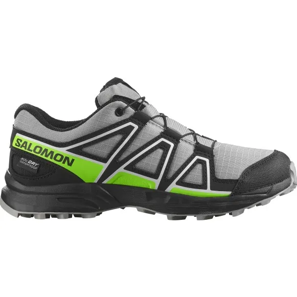 Salomon Kid's Speedcross Waterproof - Trailrunningschoenen, grijs