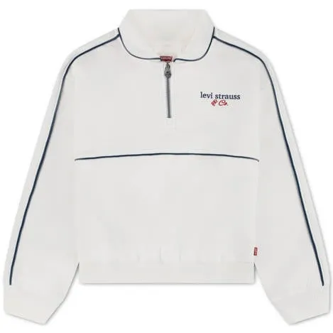 Kids sweater - wit Effen | Sweater van Levi's