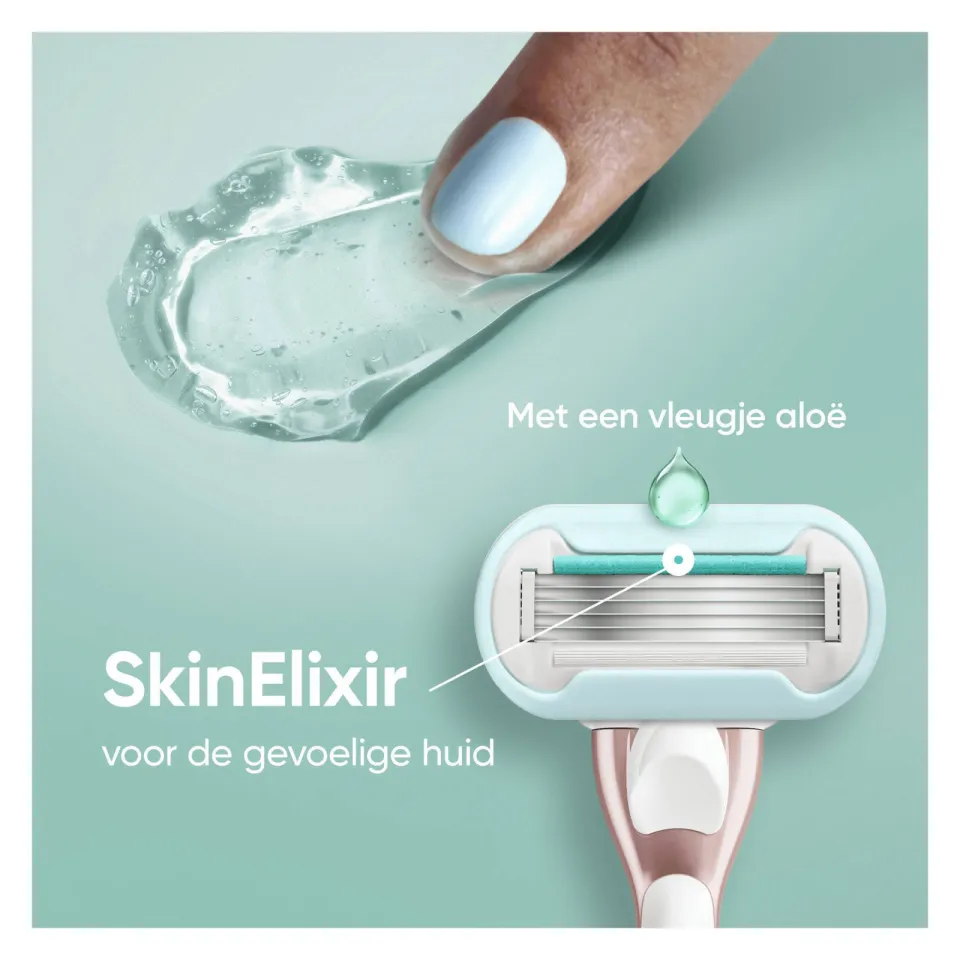 Gillette Venus Pro Smooth Sensitive scheermesjes, foto 3