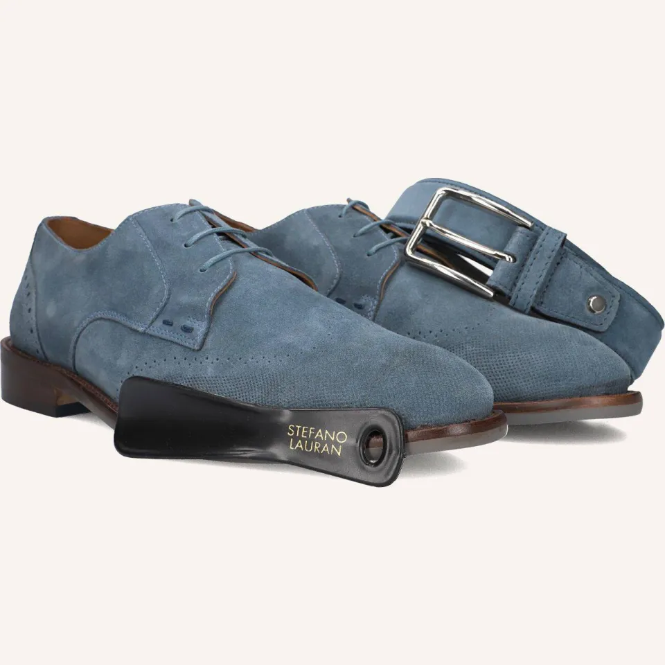 Stefano Lauran Nette schoenen Msh0010098 Blauw, foto 4