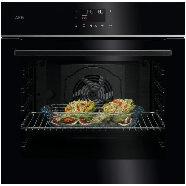 AEG TU5PB40PB inbouwoven zwart, foto 2