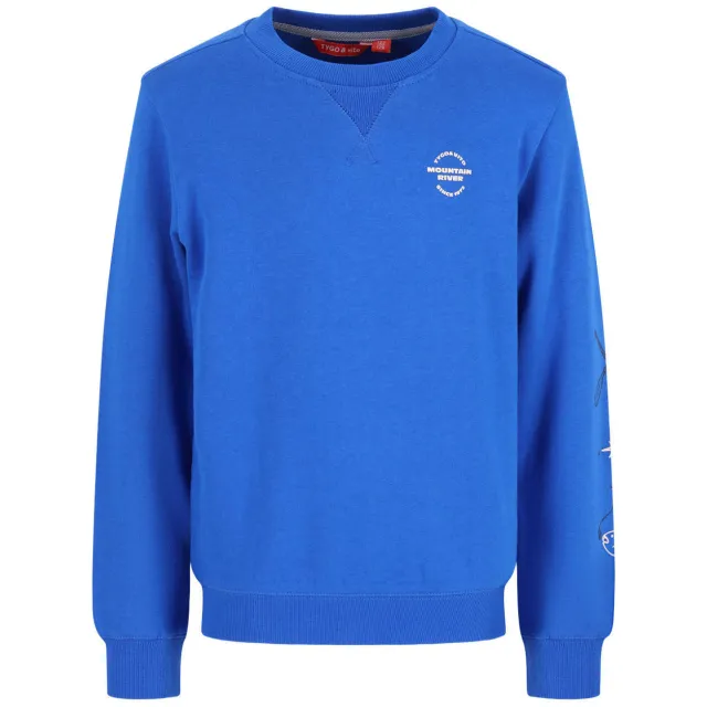 TYGO & vito sweater met print - blauw, foto 2
