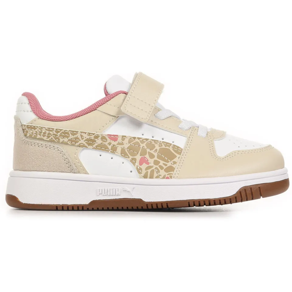 Puma Rebound Slam Lo sneakers beige Ecru/wit