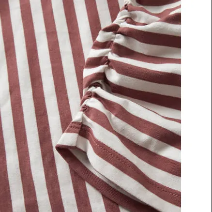 NAME IT gestreepte longsleeve rood/wit, foto 6