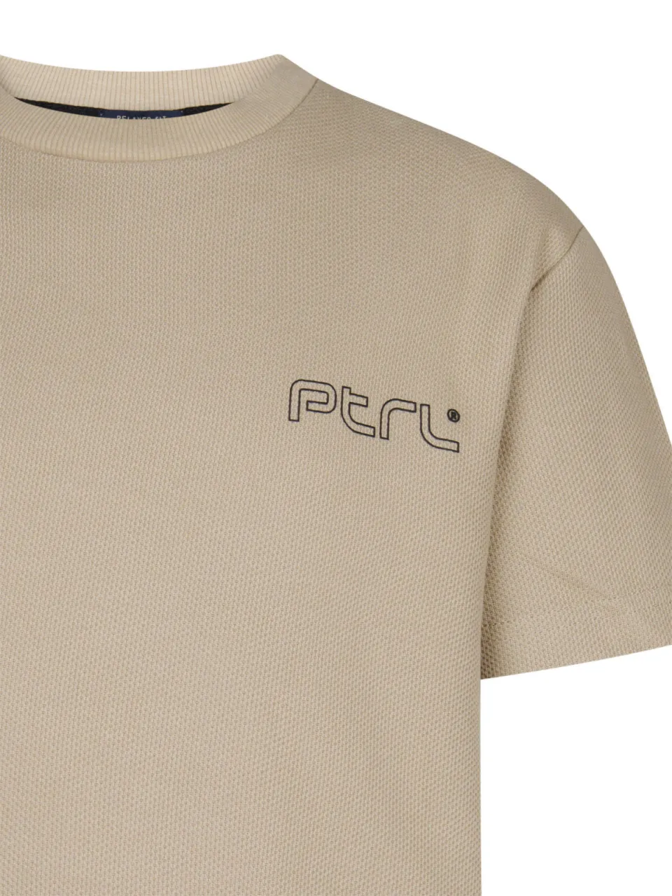Petrol Industries T-shirt met backprint beige, foto 6