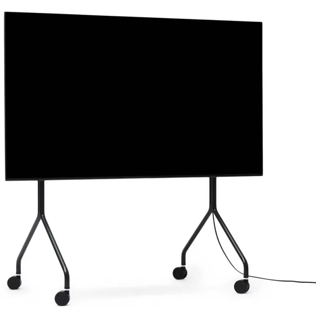 Pedestal Moon Rollin' tv standaard charcoal