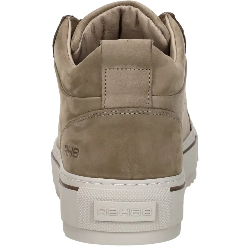 Rehab Craig Nub hoge sneakers taupe, foto 5