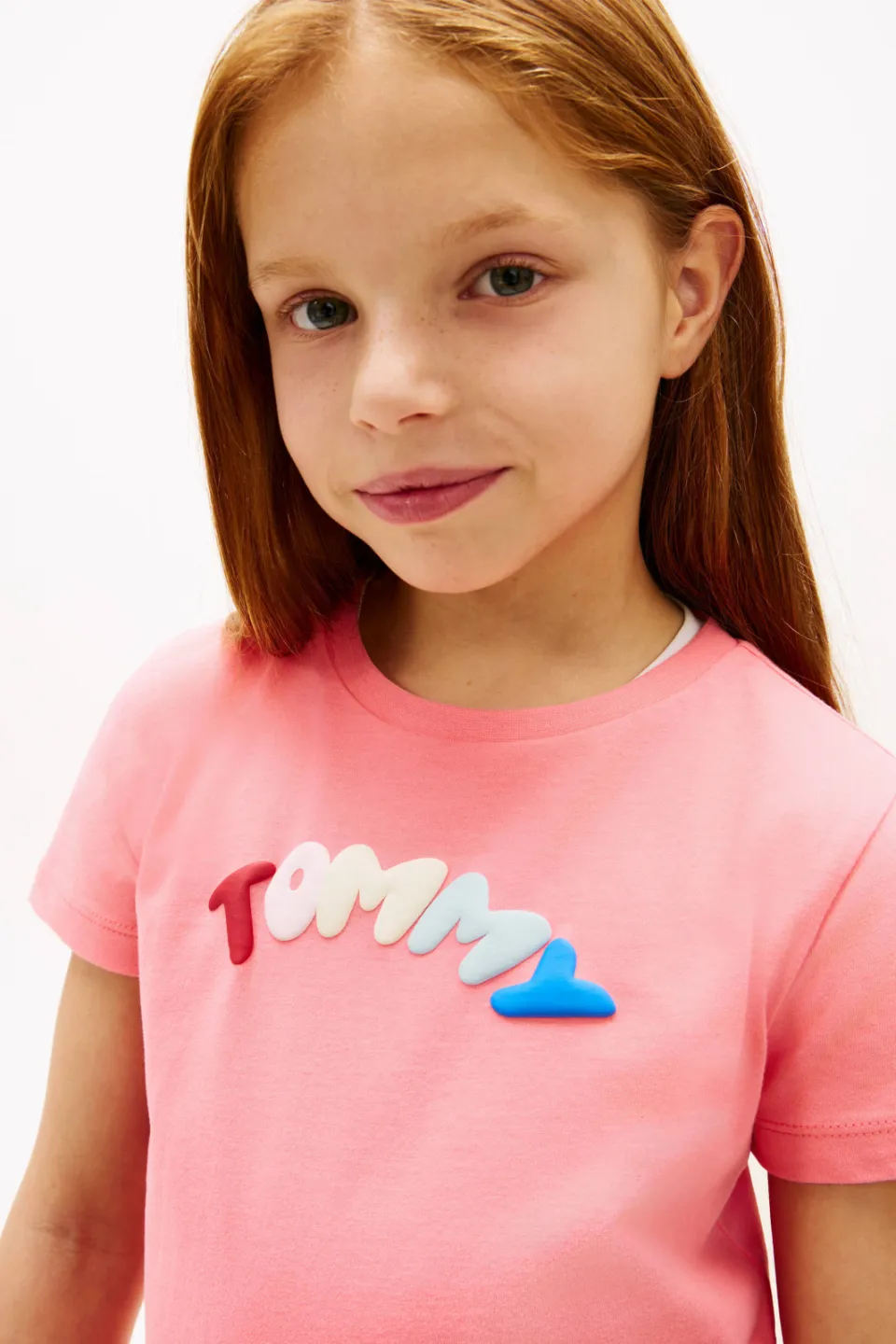 Tommy Hilfiger T-shirt roze, foto 4
