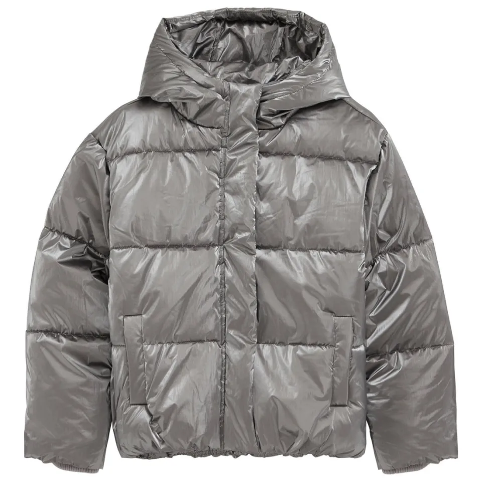 WE Fashion gewatteerde jas zilver, foto 2