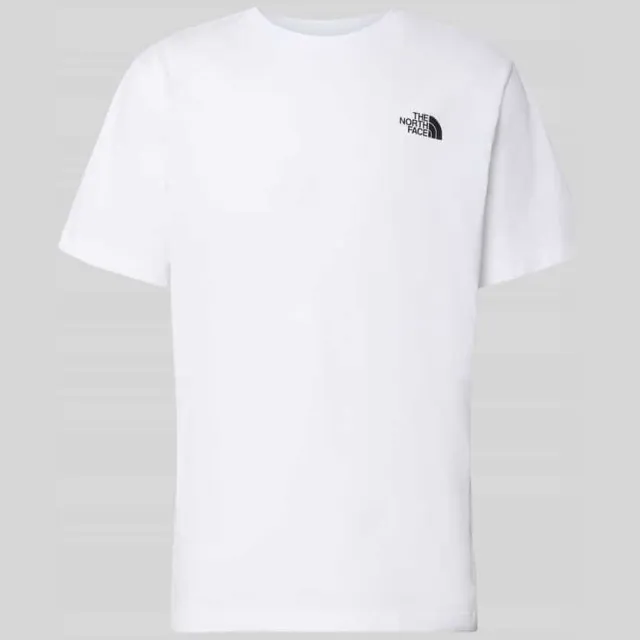 The North Face T-shirt met labelprint model 'Evolution' wit, foto 2