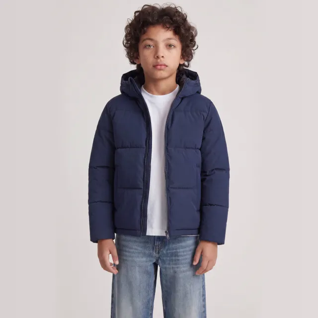 Jack & Jones Galaxy puffer winterjas blauw