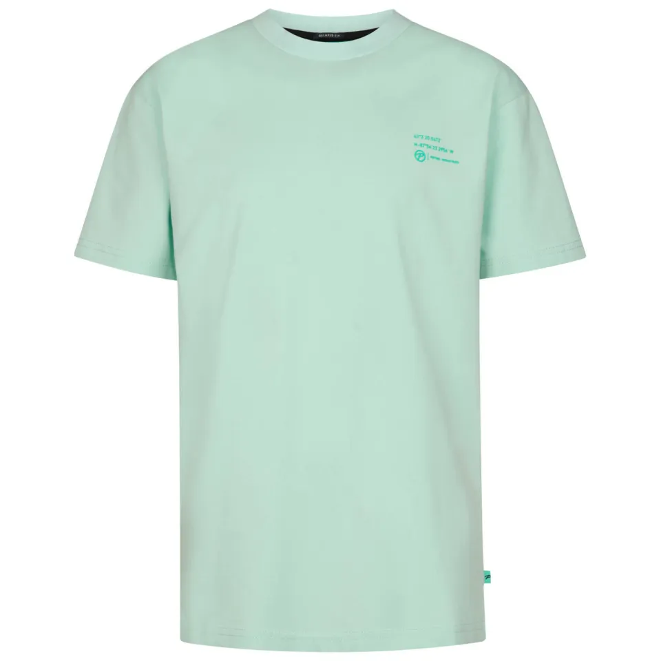 Petrol Industries T-shirt met backprint mintgroen, foto 2