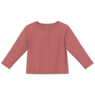 S.Oliver longsleeve met knoopjes roze