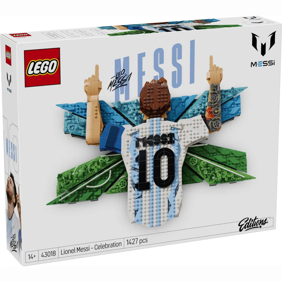 Lego Editions Sports Lionel Messi – Viering 43018, foto 6