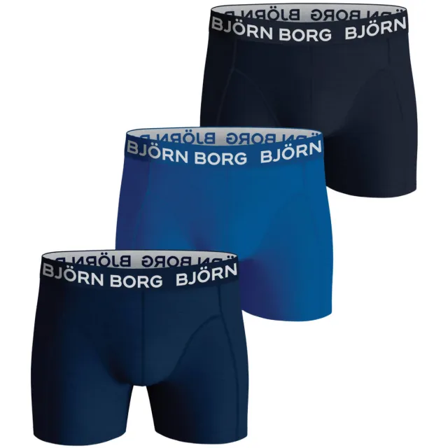 Björn Borg boxershorts blauw set van 3, foto 2