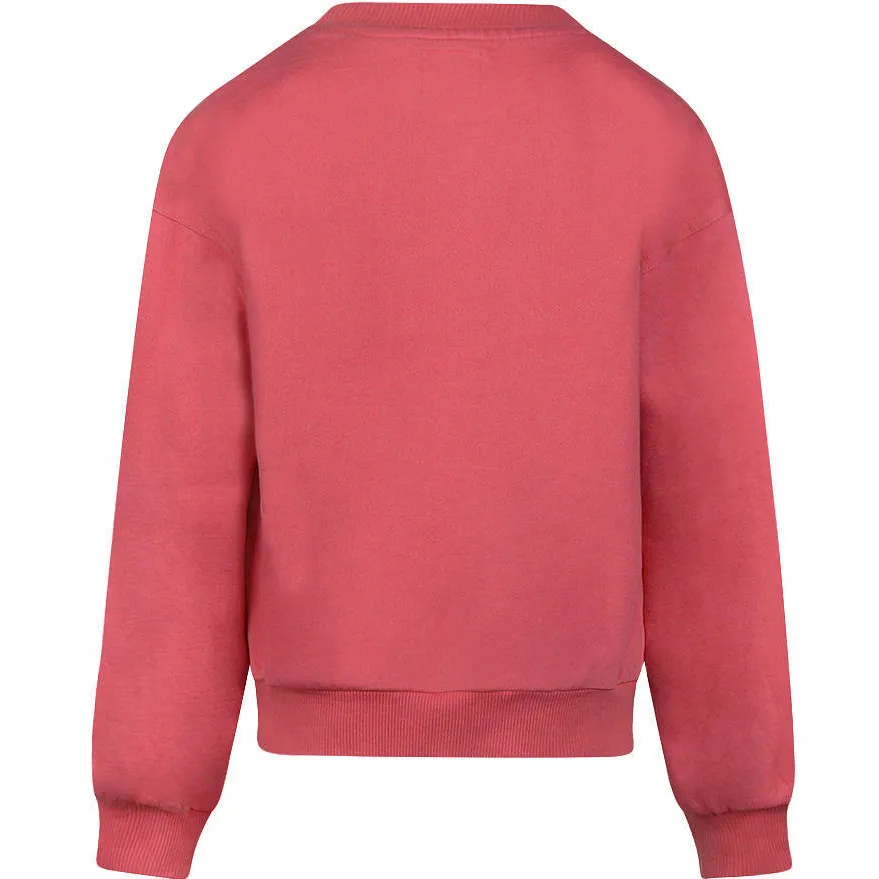 No Way Monday oversized sweater met tekstprint - roze, foto 3