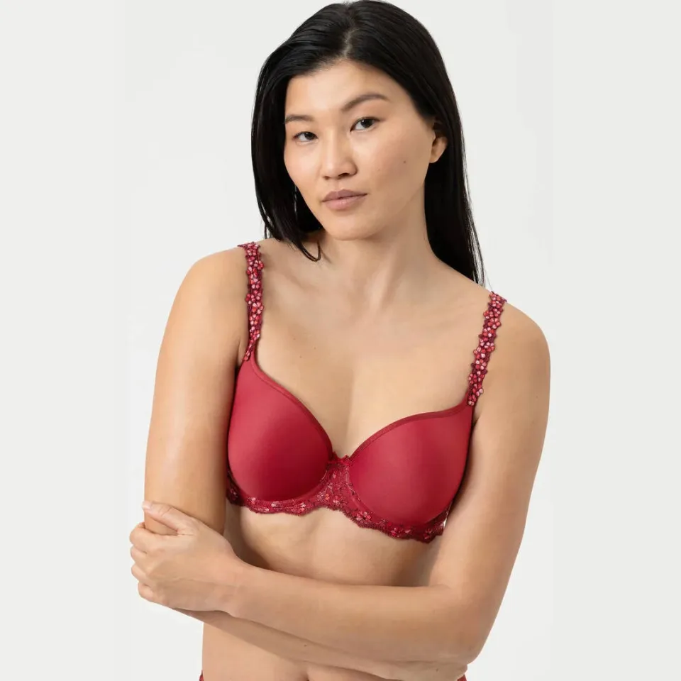 Mey Delightful T-shirt-bh met beugel koraalrood, foto 5